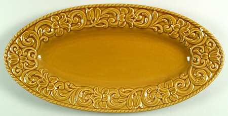 Florentine Gold 20" Fish Platter