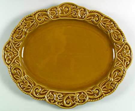 Florentine Gold 20" Oval Serving Platter