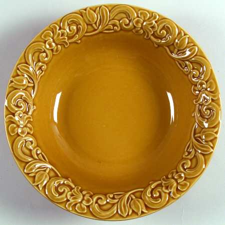 Florentine Gold 11" Round Vegetable Bowl