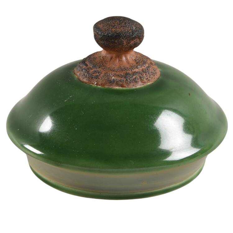 Florentine Green Lid for Small Canister