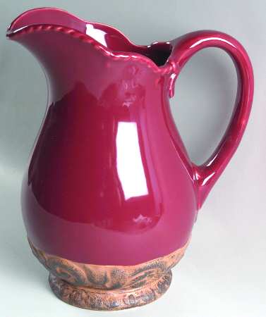 Florentine Burgundy 96 Oz Pitcher