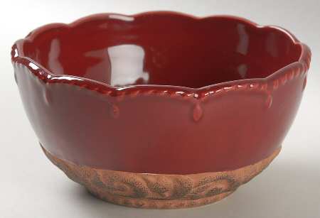 Florentine Burgundy Individual Ice Cream Dish