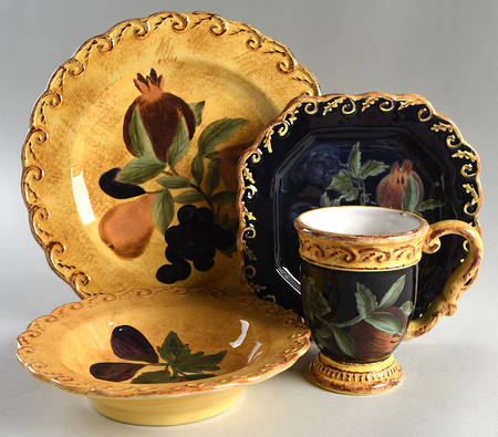 Pompeii 4 Piece Place Setting