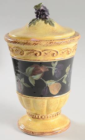 Pompeii Cookie Jar & Lid