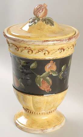 Pompeii Large Canister & Lid