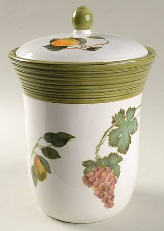 Vintage Orchard Medium Canister & Lid