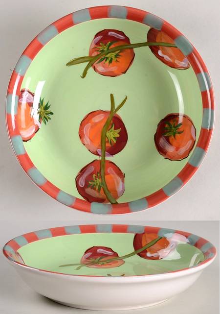 Gaspacho 9" Individual Pasta Bowl