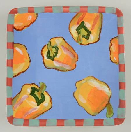 Gaspacho Salad/Dessert Plate