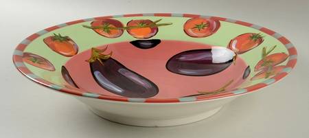 Gaspacho 14" Pasta Serving Bowl