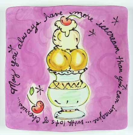 Sweets Dinner Plate