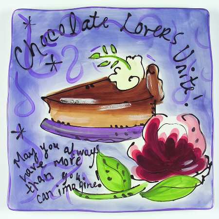 Sweets 14" Square Platter