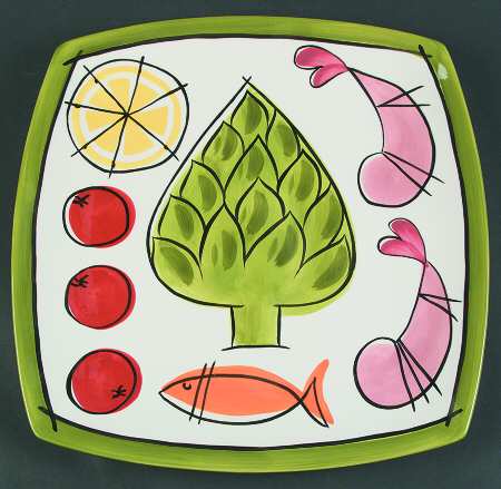 Appetizer 13" Square Serving Platter
