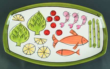 Appetizer 20" Rectangular Serving Platter