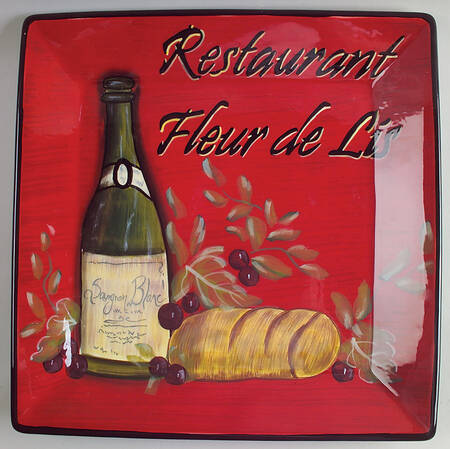 Olivia 13" Square Serving Platter