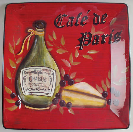 Olivia 13" Square Serving Platter