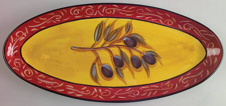 Olivia 19" Fish Platter