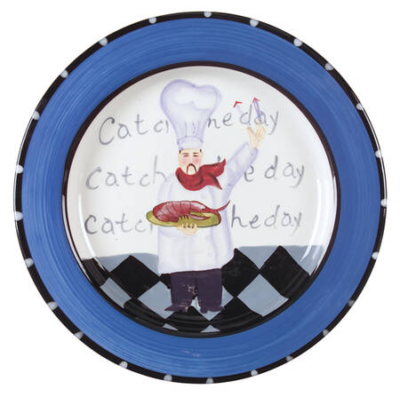 Gourmet Chef Dinner Plate
