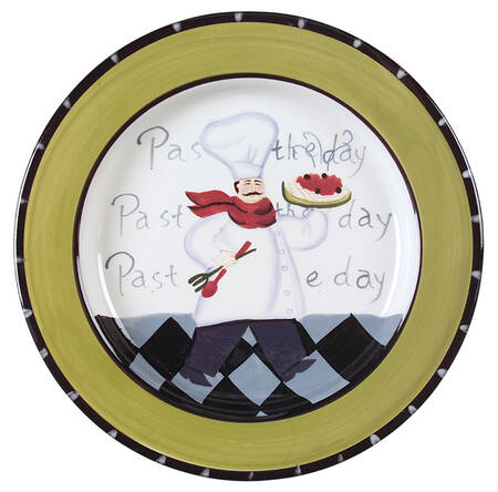 Gourmet Chef Dinner Plate