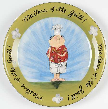 Masters of the Grill Dinner Plate by Certified International