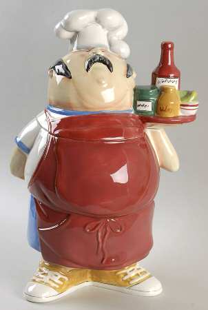 Masters of the Grill Cookie Jar & Lid