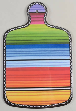 Serape Rectangular Melamine Cutting Board