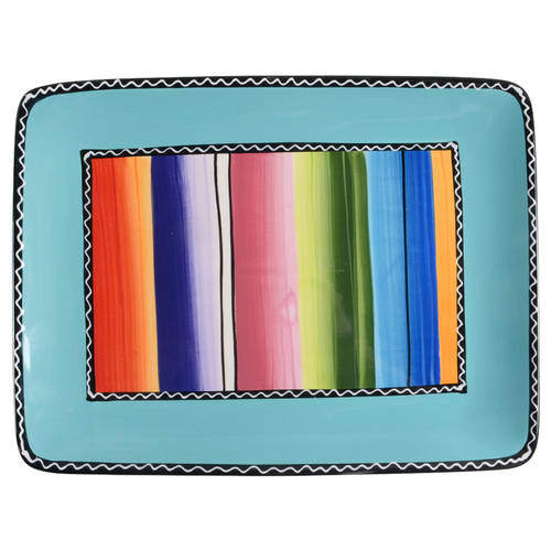 Serape 16" Rectangular Serving Platter