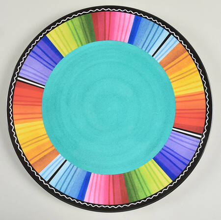 Serape Melamine Dinner Plate