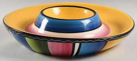 Serape 1 Piece Chip & Dip