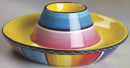 Serape 1 Piece Chip & Dip