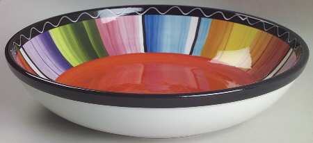 Serape 13" Pasta Serving Bowl
