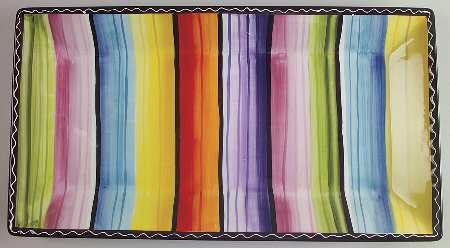 Serape 18" Rectangular Serving Platter
