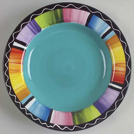 Serape Salad/Dessert Plate