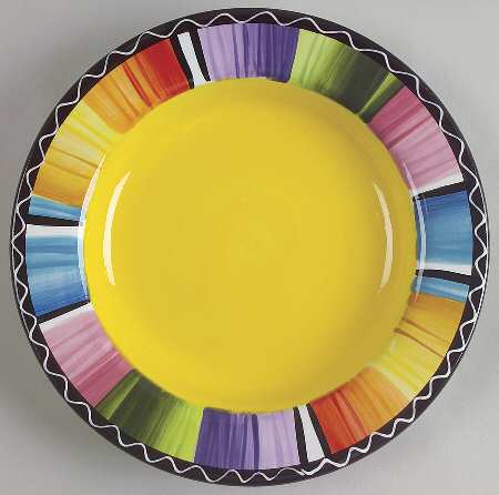 Serape Salad/Dessert Plate