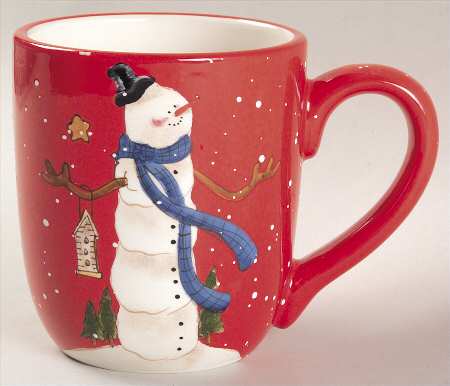 Hilltop Snowman Mug
