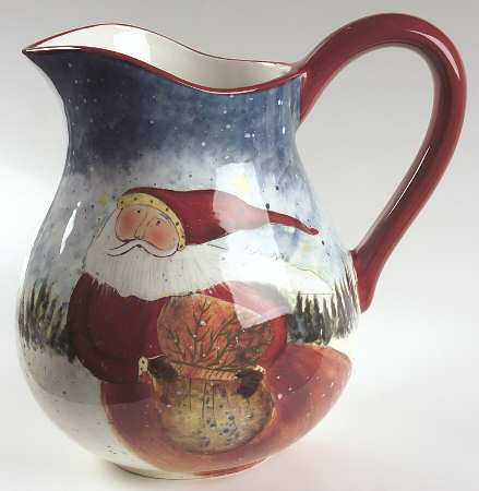 Enchanted Santa 144 Oz Pitcher