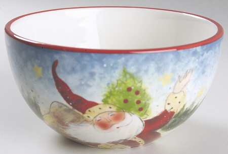 Enchanted Santa Soup/Cereal Bowl