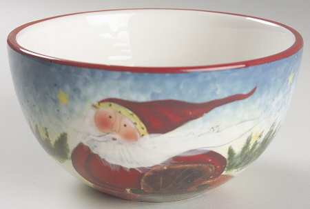 Enchanted Santa Soup/Cereal Bowl