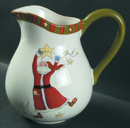 Celebrate Santa 144 Oz Pitcher