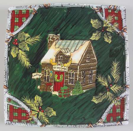 Holiday Lodge Dinner Plate