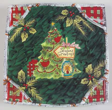 Holiday Lodge Dinner Plate