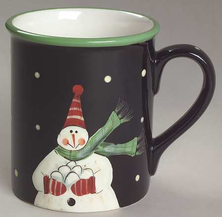 Juggling Snowman Mug