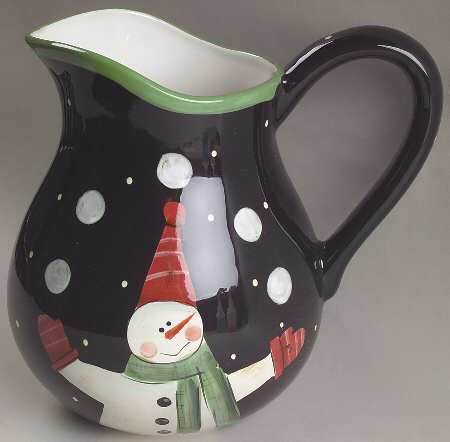 Juggling Snowman 144 Oz Pitcher