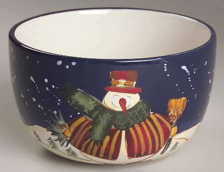 Top Hat Snowman Individual Ice Cream Dish