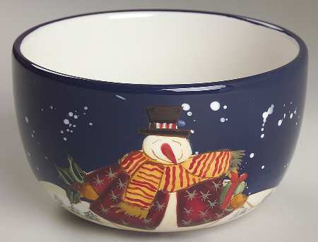 Top Hat Snowman Individual Ice Cream Dish