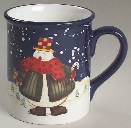 Top Hat Snowman Mug