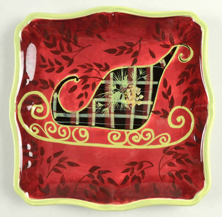 Holiday Splendor Dessert/Pie Plate
