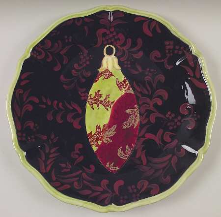 Holiday Splendor 16" Chop Plate (Round Platter)