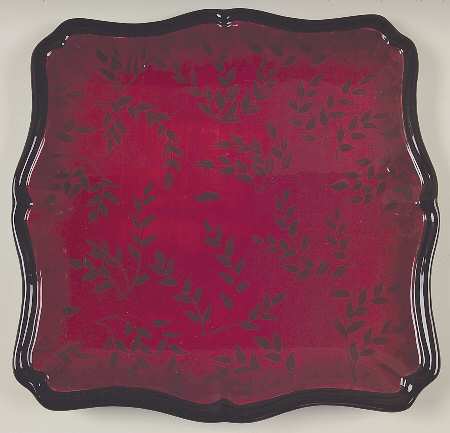 Holiday Splendor 13" Square Serving Platter