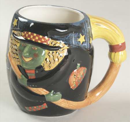 Roly Poly Halloween Accent Mug