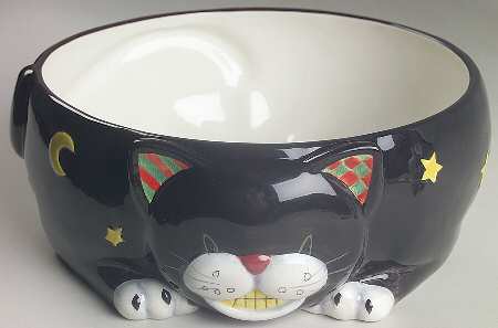 Roly Poly Halloween Sculpted Serving Bowl